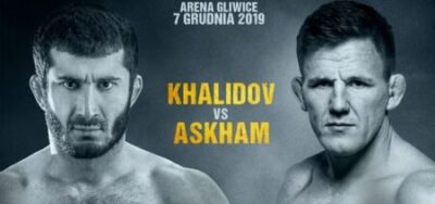 KSW 52: Khalidov vs. Askham – zápasová karta