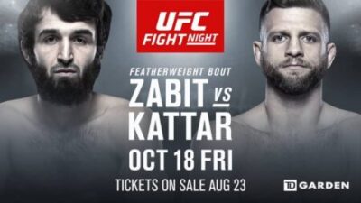 UFC Fight Night 163 – KOMPLETNÍ KARTA ZÁPASŮ. KDE A JAK JI SLEDOVAT?