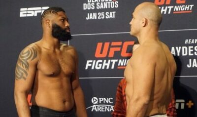 UFC on ESPN+ 24: Blaydes vs. dos Santos – výsledky turnaje