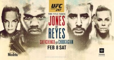 UFC 247: Jones vs. Reyes – výsledky turnaje