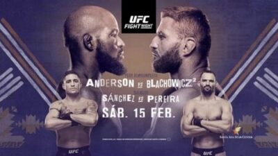 UFC RIO RANCHO: ANDERSON VS. BLACHOWICZ 2 – VÝSLEDKY TURNAJE