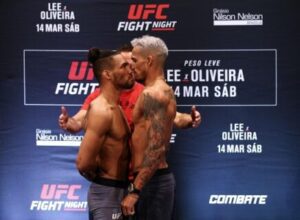 UFC on ESPN+ 28: Lee vs. Oliveira – výsledky