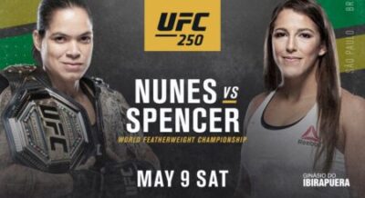 UFC 250: Nunes vs. Spencer – zápasová karta