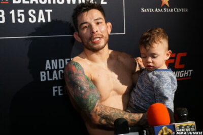 Ray Borg odstupuje ze sobotního turnaje UFC