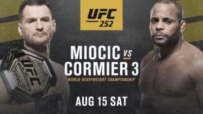 UFC 252: Miocic vs. Cormier 3 – zápasová karta turnaje a kde jej sledovat