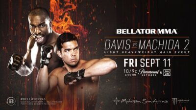 Bellator 245: Davis vs. Machida 2 – výsledky turnaje