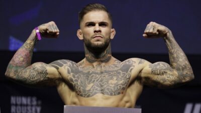 Cody Garbrandt je pozitivní na COVID-19. Jeho titulový zápas s Figueiredem ohrožen není