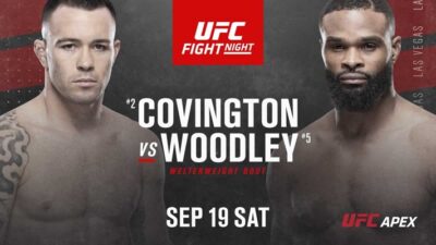 UFC Fight Night: Covington vs. Woodley – zápasová karta turnaje a kde jej sledovat