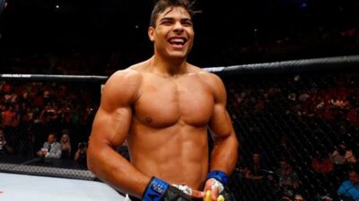 Paulo Costa v životní formě. Před zápasem s Adesanyou se pochlubil svou muskulaturou