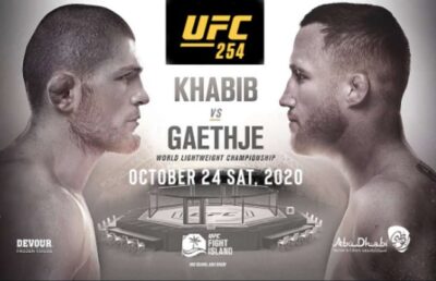 Známe vysílací časy turnaje UFC 254: Khabib vs. Gaethje. Evropští fanoušci jásají