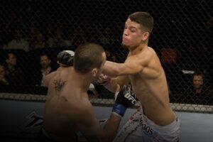 Nate Diaz provokuje Dustina Poiriera a chce se s ním utkat ve střední váze