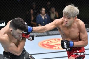 UFC Vegas 29: Parádní levý hák! Seung Woo Choi knokautuje Juliana Erosu