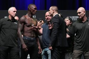 UFC 263: První setkání bojovníků tváří v tvář. Vettori a Figueiredo neudrželi nervy na uzdě!