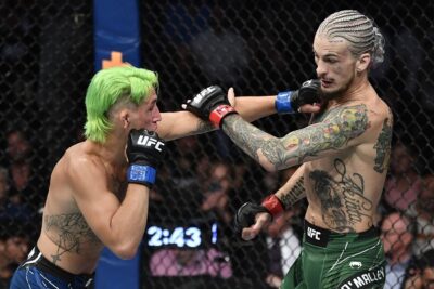 UFC 264: Sean O´Malley porazil srdnatě bojujícího debutanta Krise Moutinha