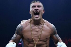 Oleksandr Usyk, ukrajinský šampion v boxu, poslal Vladimíru Putinovi silný vzkaz