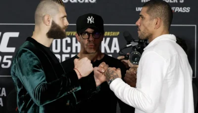 UFC 295: První staredown Procházka vs. Pereira